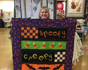 This Cute Quilt is a Halloween Treat!