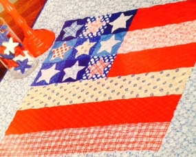 Fourth of July Table Runner