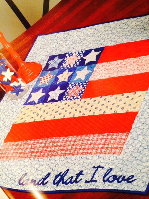 Fourth of July Table Runner